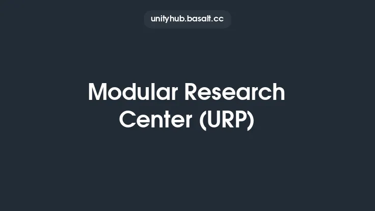 Modular Research Center (URP) Thumbnail