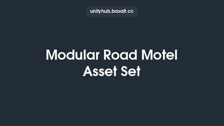 Modular Road Motel Asset Set Thumbnail
