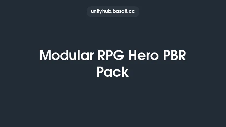 Modular RPG Hero PBR Pack Thumbnail