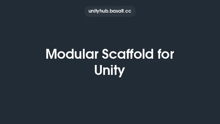 Modular Scaffold for Unity Thumbnail