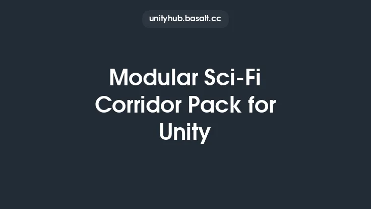 Modular Sci-Fi Corridor Pack for Unity Thumbnail