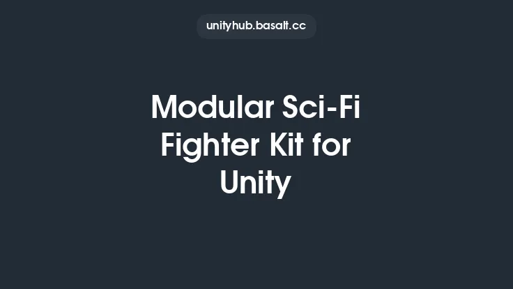 Modular Sci-Fi Fighter Kit for Unity Thumbnail