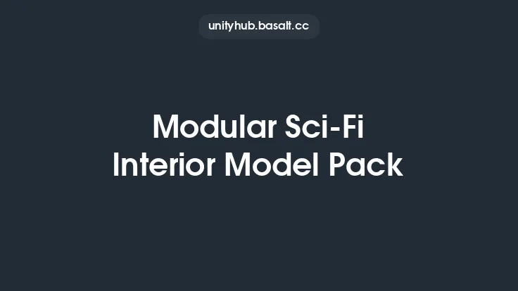 Modular Sci-Fi Interior Model Pack Thumbnail