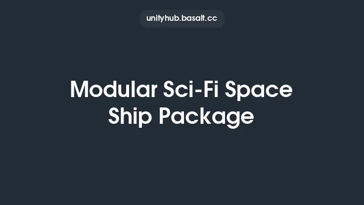 Modular Sci-Fi Space Ship Package Thumbnail