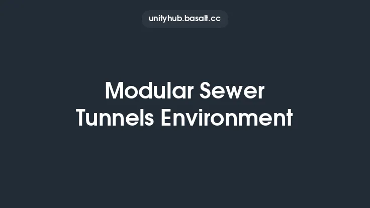 Modular Sewer Tunnels Environment Thumbnail