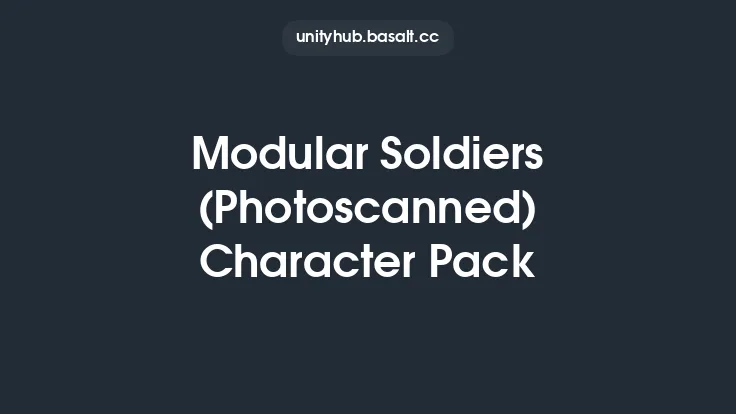 Modular Soldiers (Photoscanned) Character Pack Thumbnail