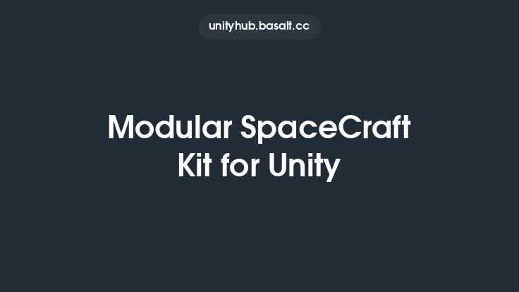 Modular SpaceCraft Kit for Unity Thumbnail