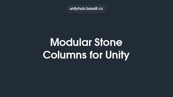 Modular Stone Columns for Unity Thumbnail
