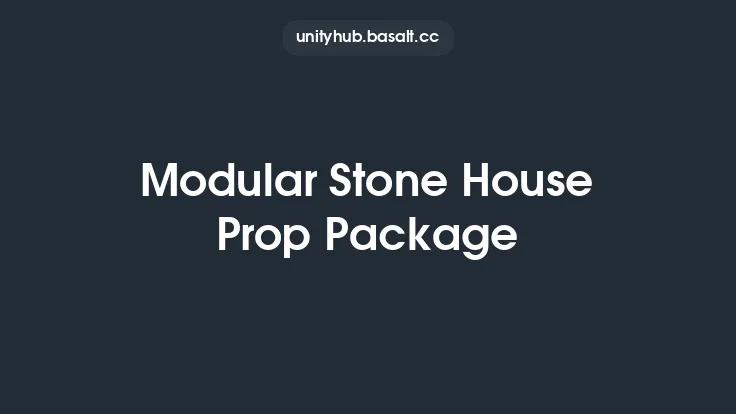 Modular Stone House Prop Package Thumbnail