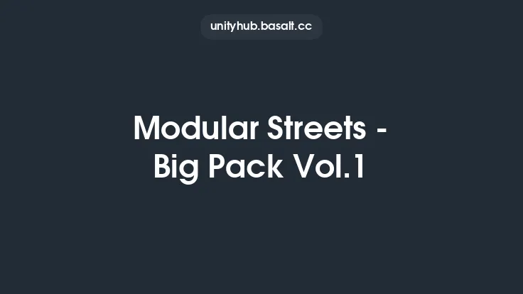 Modular Streets - Big Pack Vol.1 Thumbnail