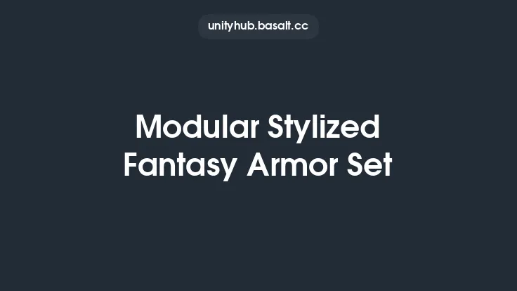 Modular Stylized Fantasy Armor Set Thumbnail