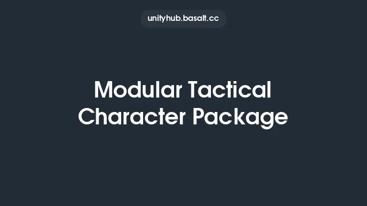 Modular Tactical Character Package Thumbnail