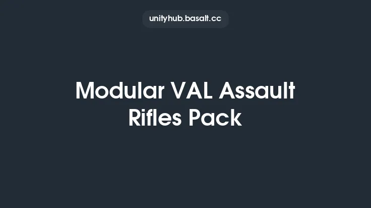 Modular VAL Assault Rifles Pack Thumbnail