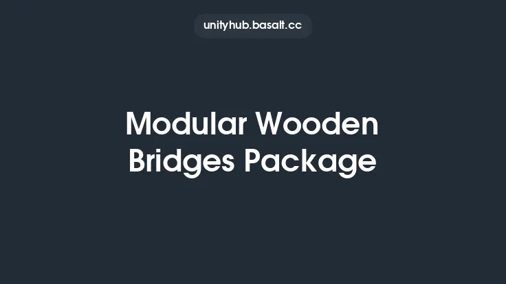 Modular Wooden Bridges Package Thumbnail