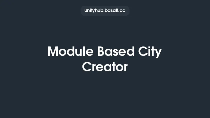 Module Based City Creator Thumbnail