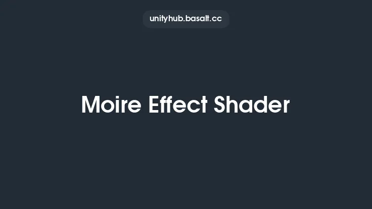 Moire Effect Shader Thumbnail