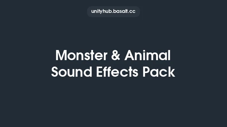 Monster & Animal Sound Effects Pack Thumbnail