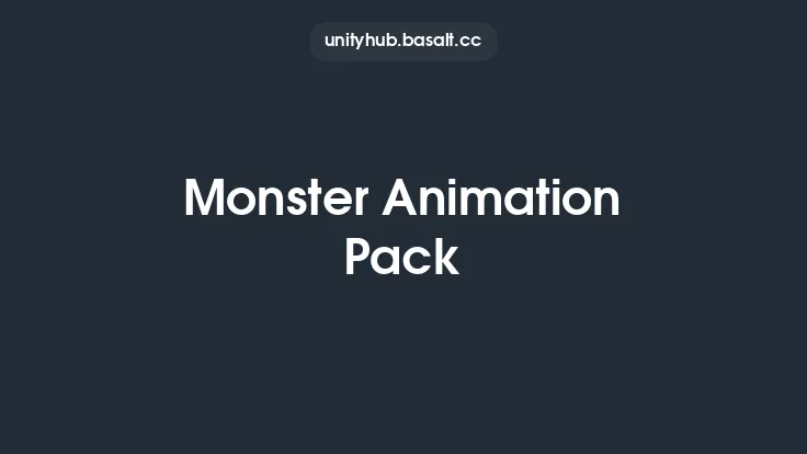 Monster Animation Pack Thumbnail
