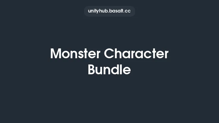 Monster Character Bundle Thumbnail