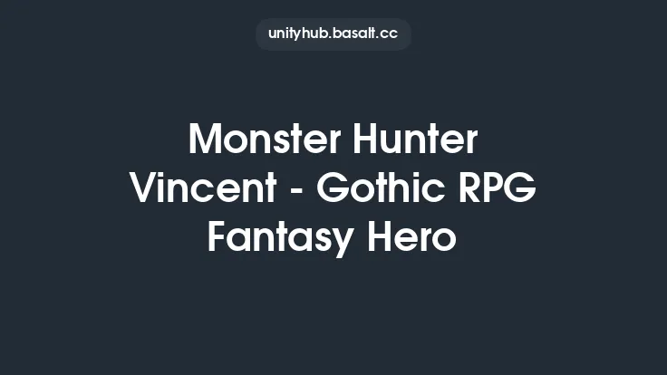 Monster Hunter Vincent - Gothic RPG Fantasy Hero Thumbnail