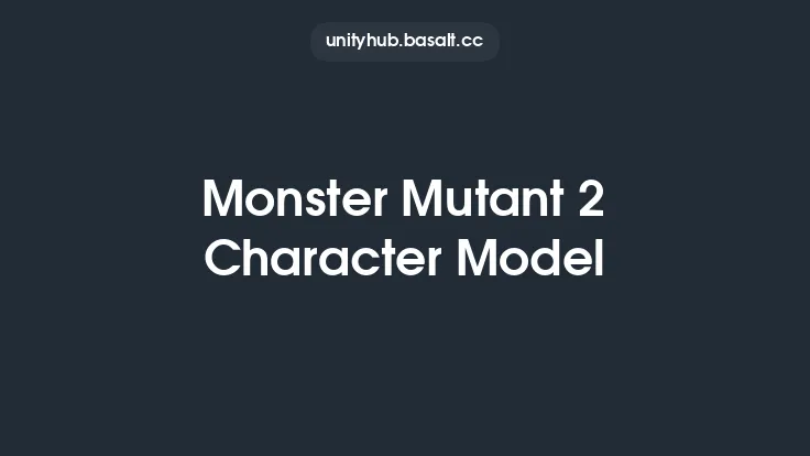 Monster Mutant 2 Character Model Thumbnail