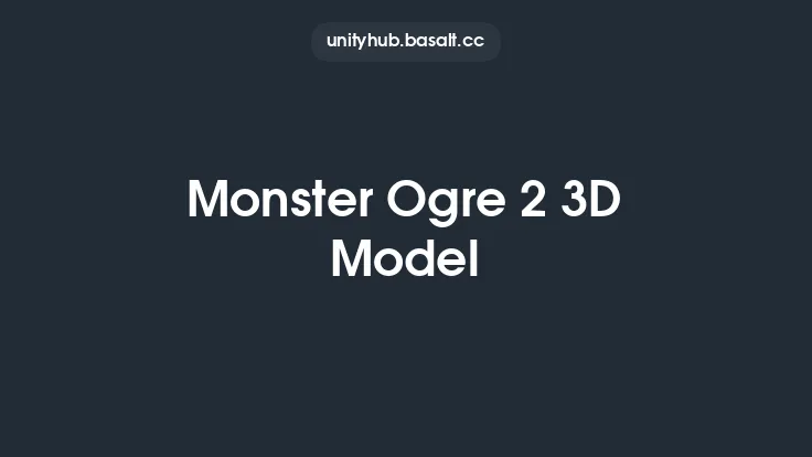 Monster Ogre 2 3D Model Thumbnail