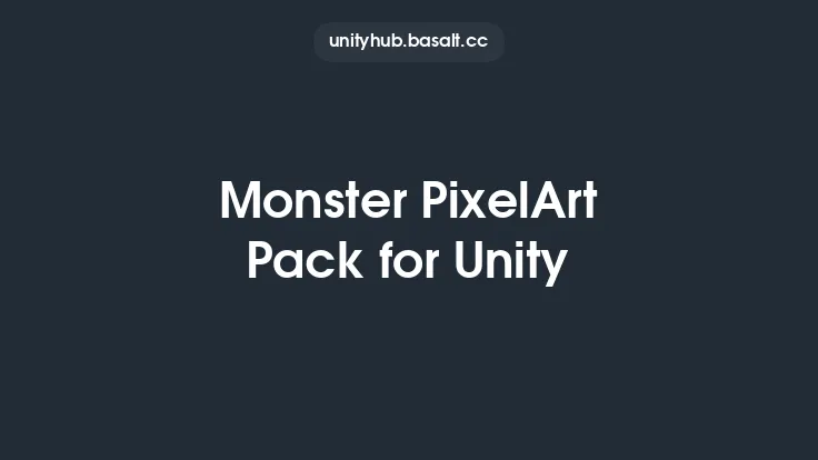 Monster PixelArt Pack for Unity Thumbnail