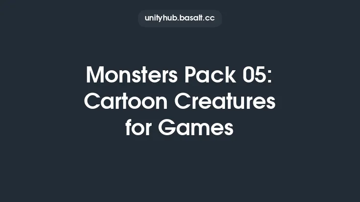 Monsters Pack 05: Cartoon Creatures for Games Thumbnail
