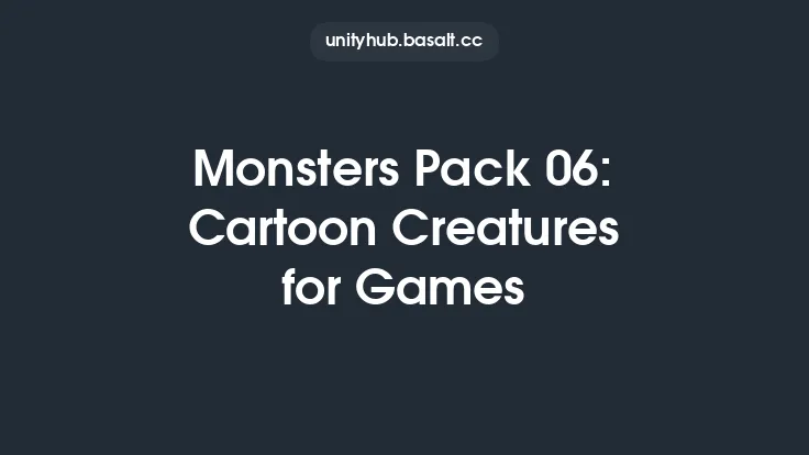 Monsters Pack 06: Cartoon Creatures for Games Thumbnail