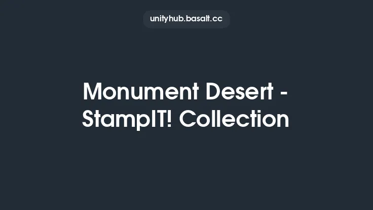 Monument Desert - StampIT! Collection Thumbnail