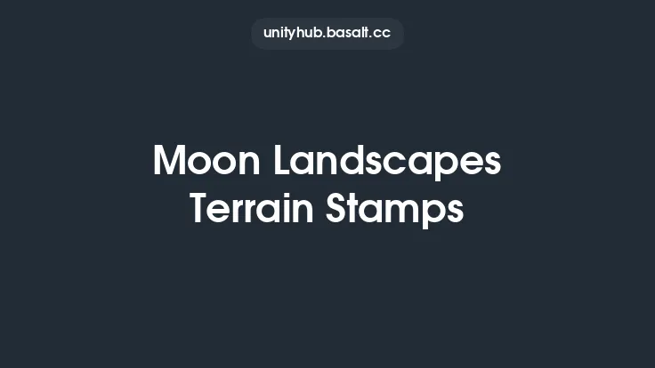 Moon Landscapes Terrain Stamps Thumbnail