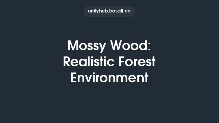 Mossy Wood: Realistic Forest Environment Thumbnail