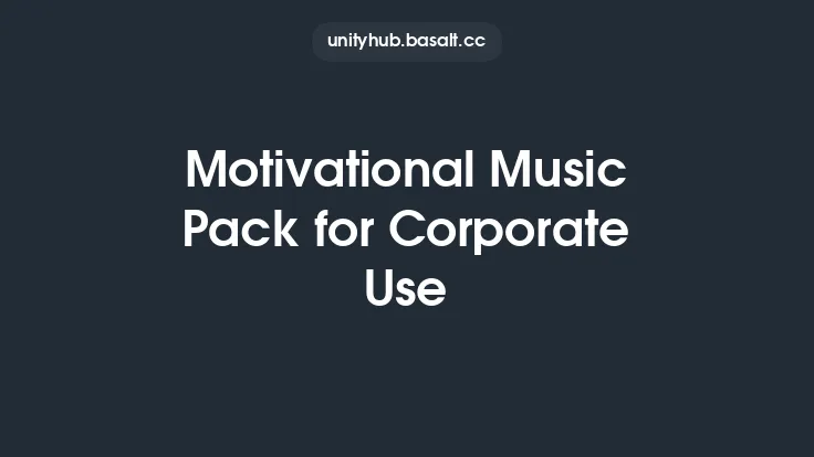 Motivational Music Pack for Corporate Use Thumbnail