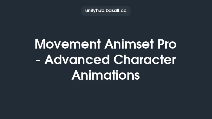Movement Animset Pro - Advanced Character Animations Thumbnail