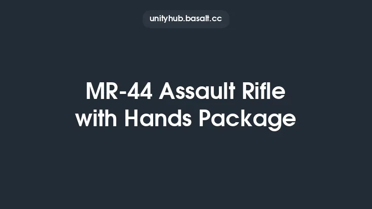 MR-44 Assault Rifle with Hands Package Thumbnail