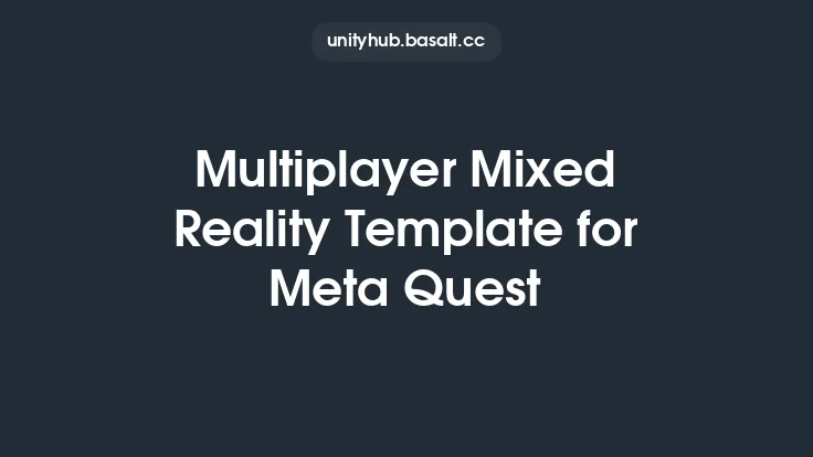 Multiplayer Mixed Reality Template for Meta Quest Thumbnail