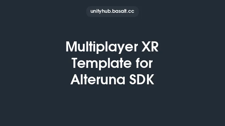 Multiplayer XR Template for Alteruna SDK Thumbnail