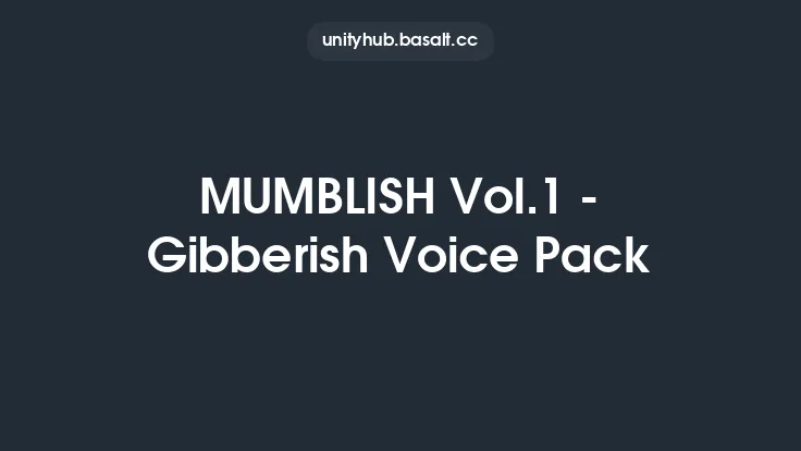 MUMBLISH Vol.1 - Gibberish Voice Pack Thumbnail