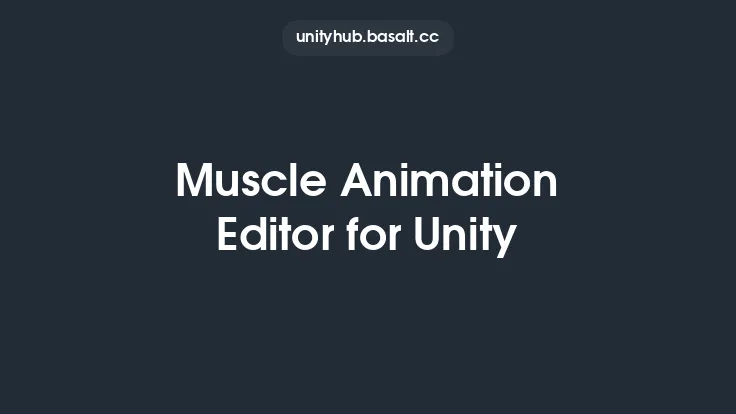 Muscle Animation Editor for Unity Thumbnail
