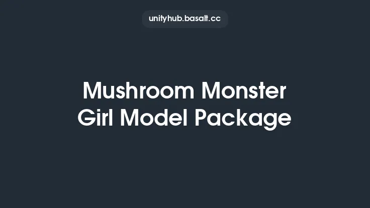 Mushroom Monster Girl Model Package Thumbnail