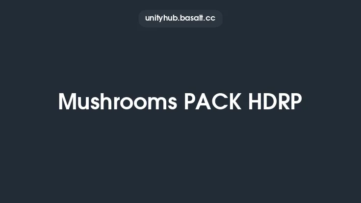 Mushrooms PACK HDRP Thumbnail