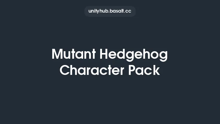 Mutant Hedgehog Character Pack Thumbnail