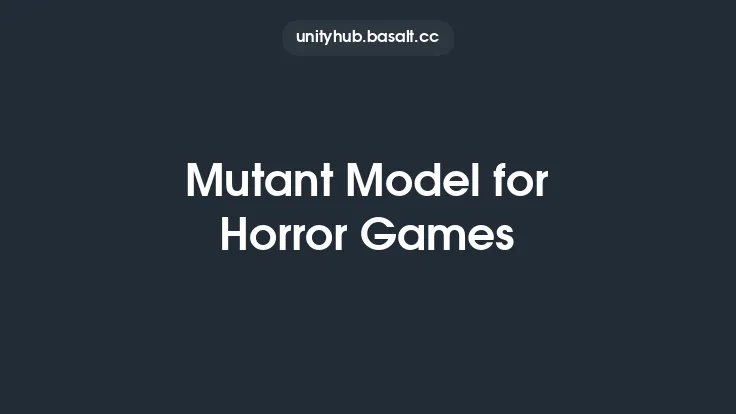 Mutant Model for Horror Games Thumbnail