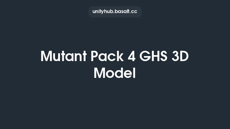 Mutant Pack 4 GHS 3D Model Thumbnail