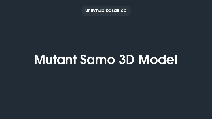 Mutant Samo 3D Model Thumbnail