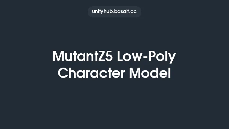 MutantZ5 Low-Poly Character Model Thumbnail