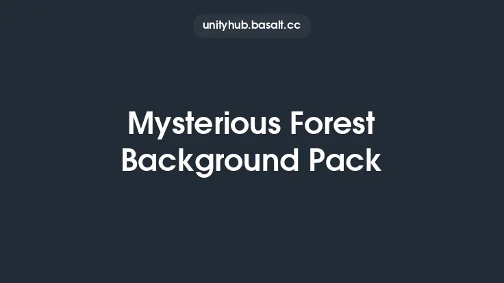 Mysterious Forest Background Pack Thumbnail