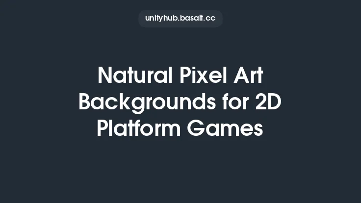 Natural Pixel Art Backgrounds for 2D Platform Games Thumbnail