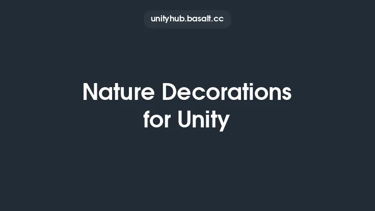 Nature Decorations for Unity Thumbnail