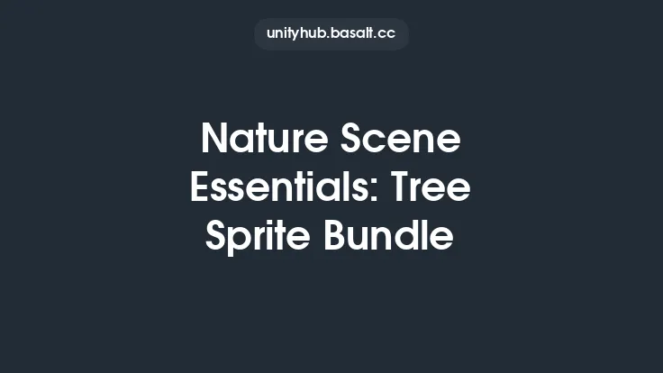 Nature Scene Essentials: Tree Sprite Bundle Thumbnail